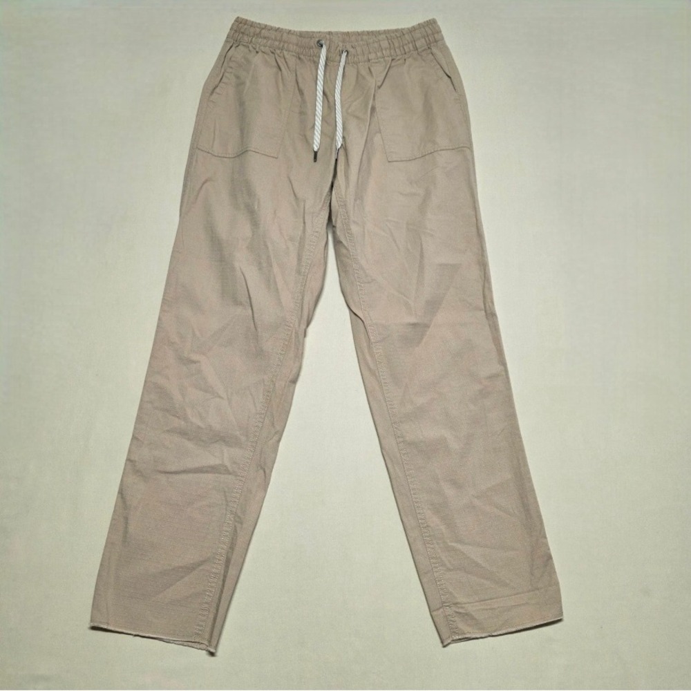 Vuori Women Ripstop Sport Jogger/Pant VW450 Tan Size Small Elastic Waist Reg Fit